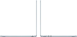 Ноутбук Apple MacBook Air A3448 M5 10 core 16Gb SSD1Tb/10 core GPU 15.3" Liquid Retina (2880x1864) macOS lt.blue WiFi BT Cam (MDVT4HN/A)