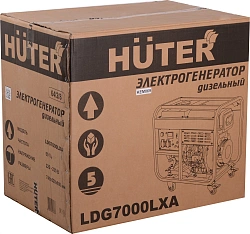 Генератор Huter LDG 7000LXA 5.5кВт