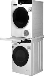 Сушильная машина Weissgauff WD 599 DC Inverter Heat Pump кл.энер.:A+++ макс.загр.:9кг белый (426593)