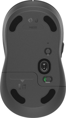 Мышь Logitech M650 графитовый оптическая 4000dpi беспров. BT/Radio USB 4but (910-006259)