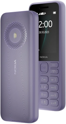 Мобильный телефон Nokia 130 DS TA-1576 фиолетовый моноблок 2Sim 2.4" 240x320 Series 30+ GSM900/1800 Protect MP3 FM microSD max32Gb
