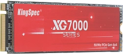 Накопитель SSD Kingspec PCIe 4.0 x4 4TB XG7000-4TB XG7000 M.2 2280