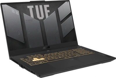 Ноутбук Asus TUF Gaming F17 FX707VJ-HX006 Core 5 210H 16Gb SSD512Gb NVIDIA GeForce RTX 3050 6Gb 17.3" IPS FHD (1920x1080) без ОС grey WiFi BT Cam (90NR0MY5-M00060)