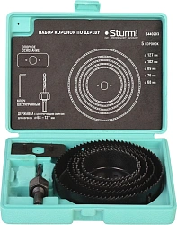 Коронка Sturm! 5440203 по дереву (8пред.) для дрелей