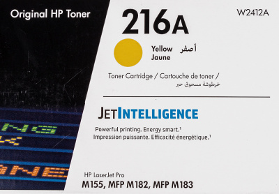 Картридж лазерный HP 216A W2412A желтый (850стр.) для HP MFP M182/ M183