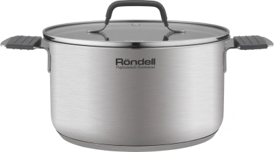 Кастрюля Rondell Normanne RDS-1813 3.1л. d=20см (с крышкой) стальной