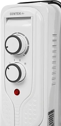 Радиатор масляный Centek CT-6205 1500Вт белый