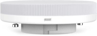 Лампа светодиодная Gauss Elementary 13Вт цок.:GX53 таблетка 220B св.свеч.бел.теп. Tablet (упак.:10шт) (83813)