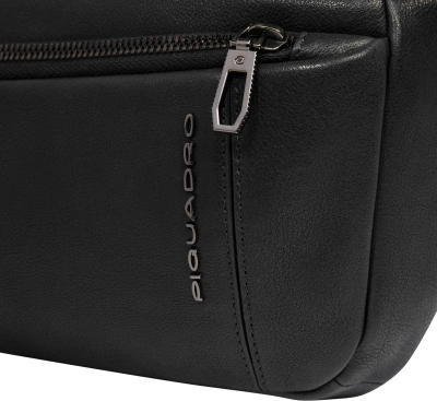Сумка на пояс мужская Piquadro CRONUS CA2174S134/N черный натур.кожа