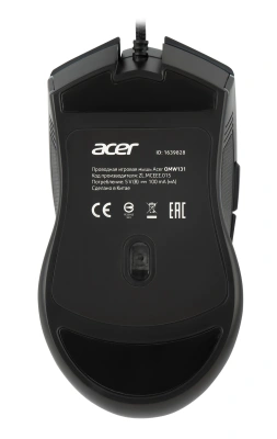 Мышь Acer OMW131 черный оптическая 6400dpi USB 7but (ZL.MCEEE.015)