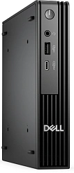 Неттоп Dell Pro Micro i7 14700T (1.3) 16Gb SSD1Tb UHDG 770 Windows 11 Pro GbitEth WiFi BT мышь клавиатура черный (DPM-7611)