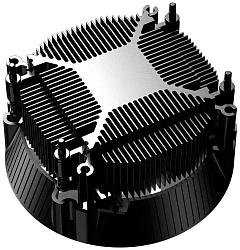 Устройство охлаждения(кулер) ID-Cooling DK-07A Soc-AM5/AM4 серебристый/черный 4-pin 14-26dB Al 125W 400gr Ret