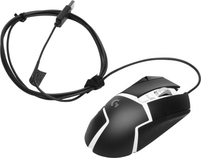 Мышь Logitech G502 SE HERO черный/белый лазерная 16000dpi USB 11but (910-005732)