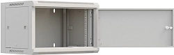 Шкаф коммутационный NTSS Премиум (NTSS-W9U6060FD) настенный 9U 570x600мм пер.дв.металл 60кг серый 500мм 22кг 220град. 500мм IP20 сталь