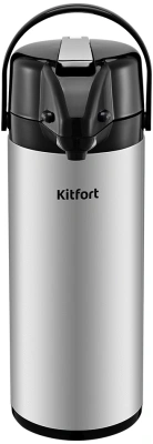 Диспенсер автоматический Kitfort КТ-1257 3000мл. серебристый/черный