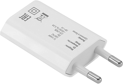 Сетевое зар./устр. Buro TJ-164w 5W 1A USB универсальное белый