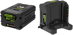 Газонокосилка роторная Greenworks GD60LM46HPK4 (2502807UB)