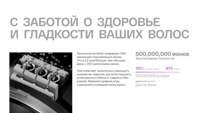 Фен Itel IHD-73 1300Вт серый