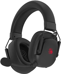 Наушники с микрофоном A4Tech Bloody GR585 черный мониторные BT/Radio оголовье
