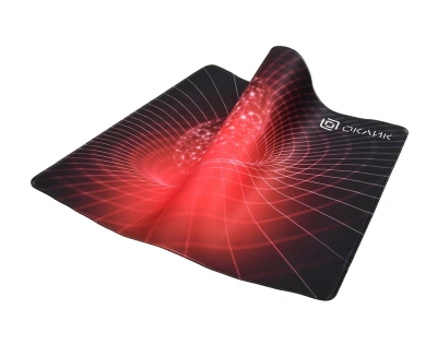 Коврик для мыши Оклик OK-FP0400 Большой красный 400x320x2мм