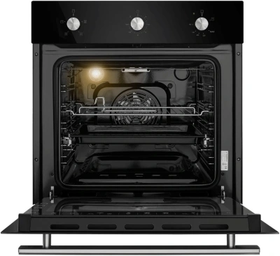 Духовой шкаф Электрический Maunfeld EOGC604BSlim черный