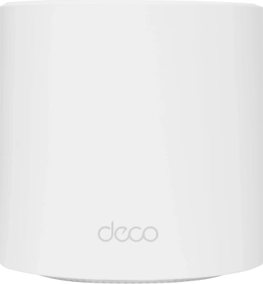 Бесшовный Mesh роутер TP-Link Deco X10 (DECO X10(1-PACK)) AX1500 10/100/1000BASE-TX белый