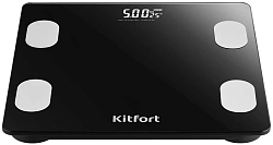 Весы напольные электронные Kitfort КТ-844 макс.180кг черный