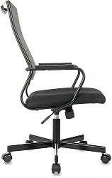 Кресло руководителя Бюрократ CH Balance черный Elastic-102 TW-11 сетка/ткань крестов. металл черный