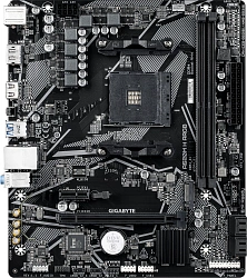 Материнская плата Gigabyte A520M H ARGB Soc-AM4 AMD A520 2xDDR4 mATX AC`97 8ch(7.1) GbLAN RAID+HDMI+DP