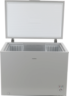 Морозильный ларь Maunfeld MFL300GR серый