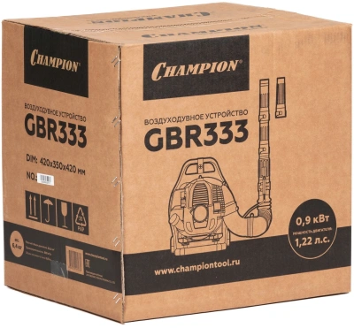 Воздуходувка Champion GBR333 900Вт желтый