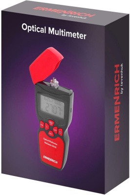Мультиметр Ermenrich NU10 цифровой красный/черный (82556)