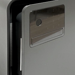 Сейф мебельный LockSworth VS4528-BK взломостойкий встраиваемый 200x310x200мм электронный/ключевой/биометрический
