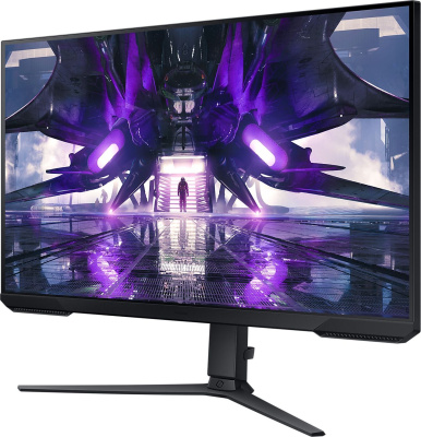 Монитор Samsung 32" Odyssey G3 S32AG320NI черный VA LED 1ms 16:9 HDMI полуматовая HAS Piv 250cd 178гр/178гр 1920x1080 165Hz FreeSync Premium DP FHD 6.2кг