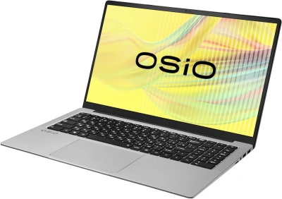 Ноутбук Osio FocusLine F160a-008 Ryzen 7 5700U 16Gb SSD512Gb AMD Radeon 16.1" IPS FHD (1920x1080) без ОС grey WiFi BT Cam 6000mAh