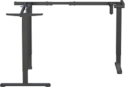 Подстолье Cactus CS-EDXLF-BK черный каркас черный 140x120x60см