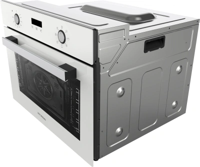 Духовой шкаф Электрический Hyundai HEO 64512 WG стекло белое