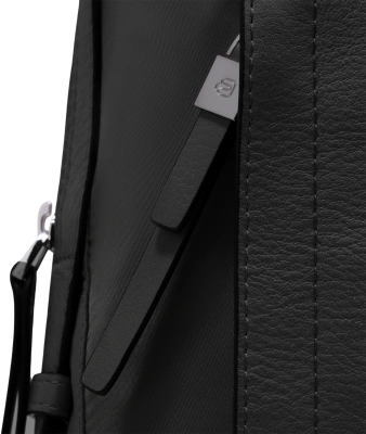 Рюкзак женский Piquadro Lyra CA4576W92T/N черный ткань/натур.кожа