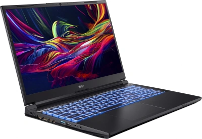 Ноутбук IRU Калибр 15ALC Core i5 12500H 32Gb SSD512Gb NVIDIA GeForce RTX 3050 4Gb 15.6" IPS FHD (1920x1080) без ОС black WiFi BT Cam 3465mAh (1993718)