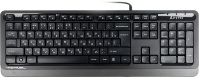 Клавиатура A4Tech Fstyler FK10 черный/серый USB (FK10 GREY)
