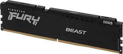 Память DDR5 4x32GB 5200MHz Kingston KF552C40BBK4-128 Fury Beast RTL Gaming PC5-41600 CL40 DIMM 288-pin 1.25В kit single rank с радиатором Ret