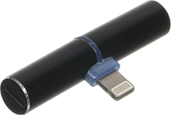 Переходник аудио Red Line lightning/Jack 3.5 (f) черный (УТ000016491)