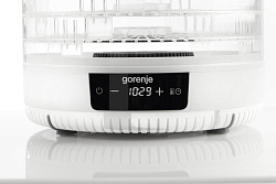 Сушка для фруктов и овощей Gorenje FDK500GCW 5под. 380Вт белый