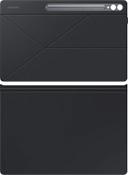 Чехол Samsung для Samsung Galaxy Tab S9 Ultra/S10 Ultra Smart Book Cover полиуретан черный (EF-BX910PBEGRU)