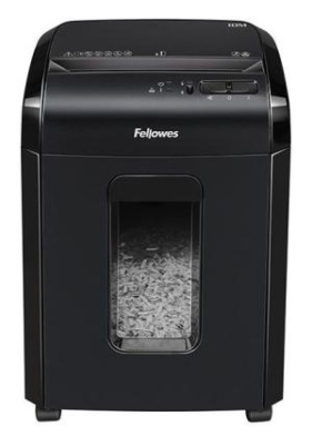 Шредер Fellowes PowerShred 10M (секр.P-5) фрагменты 10лист. 19лтр. скобы пл.карты