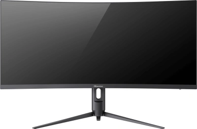 Монитор Hisense 34" 34G6K-PRO черный VA LED 1ms 21:9 HDMI M/M матовая 4000:1 280cd 89гр/89гр 3440x1440 180Hz FreeSync Premium DP 2K 6.75кг