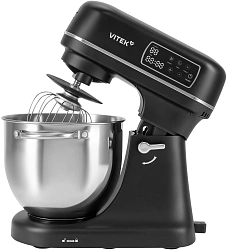 Миксер планетарный Vitek VT-PM0770 1100Вт черный