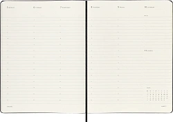 Еженедельник Moleskine PRO VERTICAL XL 190х250мм 264стр. черный