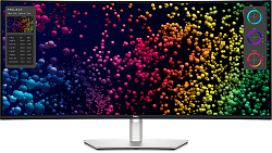 Монитор Dell 40" U4025QW белый IPS LED 21:9 HDMI M/M матовая HAS Piv 2000:1 450cd 178гр/178гр 5120x2160 120Hz FreeSync DP WU USB 12.2кг