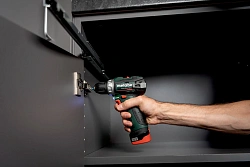 Дрель-шуруповерт Metabo PowerMaxx BS BL аккум. патрон:быстрозажимной (кейс в комплекте) (601721500)